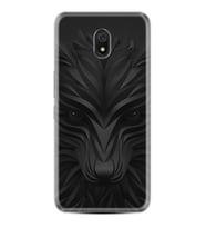 Xiaomi Redmi 8A 8 Pro 9C 9T 10C 11T Pro Kılıf Desenli Silikon Black Fox 1325