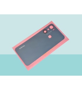 Tkgz - Infinix HOT 12 PRO Arka Kapak Batarya Kapağı - SİYAH