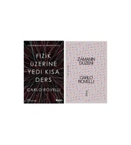 Fizik Üzerine Yedi Kısa Ders + Zamanın Düzeni- 2 Kitap Set - Iş Bankası Özel Set Fizik Üzerine Yedi
