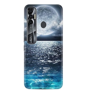 Tecno Spark 6 6 Go 8C 8 Pro 7 7 Spark 9 Pro Kılıf Desemli Silikon Great Moon 1301