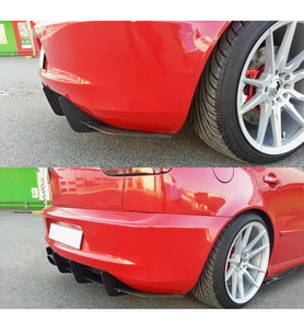 Seat Leon Cupra Flap Flaplar Splitter Bıçak 2012-2016 7 Parça