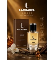 LACHAREL Ambre Eau De Parfum 50 ML Vanilyalı Amber ve Sıcak Baharatlı Parfüm