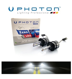 Fardoktoru H7 Led Xenon Oto Ampul Photon Zero Fansız Beyaz