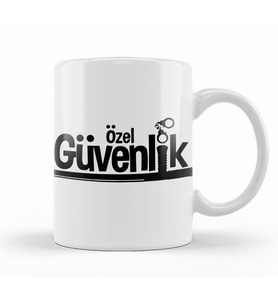 Özel Güvenlik Kupa Bardak Porselen