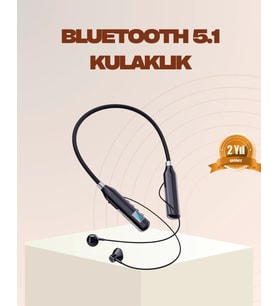 Bluetooth 5.1 Kablosuz Kulaklık – Net Ses ve Güçlü Bağlantı