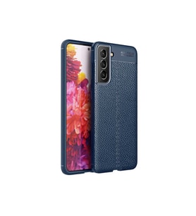 Samsung Galaxy S21 Uyumlu Kılıf Zore Niss Silikon Kapak (Lacivert)