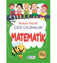 4-6 Yaş Matematik Kitabı (Çok Renkli)