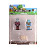 Minecraft 3D Toppeez 3'lü Figür Seti Seri-2 Model 5 PMI/MC2220