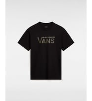 Vans Bubble Camo Drop V Fill SS Crew Genç Tişörtü VN000HY3BLK1 (Siyah)