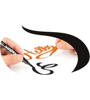 Keçeli Boya Süper Brush Fırça Uçlu 10'lu 42937
