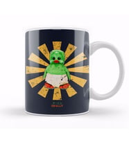 Orville The Duck Retro Japanese Kupa Bardak Porselen