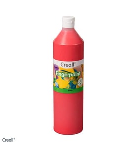 Creall Fingerpaint Parmak Boyası 750 ml. 02 Red (Kırmızı) 