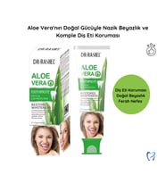 Hassas Diş Etleri İçin, Yatıştırıcı Bakım, Dr. Rashel, Aloe Vera, Diş Eti Koruyucu, Diş Macunu 120gr