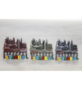 Sarkaçlı İstanbul Temalı Magnet