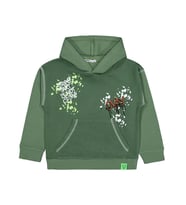 Civil Boys Okay Baskılı 6-9 Yaş Sweatshirt - Yeşil