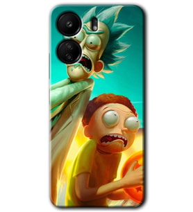 Xiaomi Redmi 13C Kılıf HD Desen Baskılı Kılıf - Rick Morty