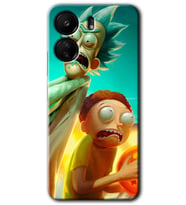 Xiaomi Redmi 13C Kılıf HD Desen Baskılı Kılıf - Rick Morty