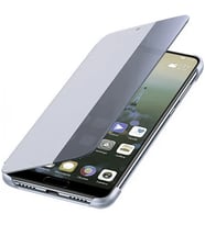 Huawei Mate 20 Lite Yarım Cam Kapaklı Kılıf (Gümüş)
