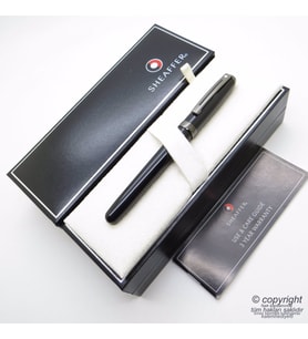 Sheaffer Prelude Titanyum Siyah Dolma Kalem  İsme Özel Kalem