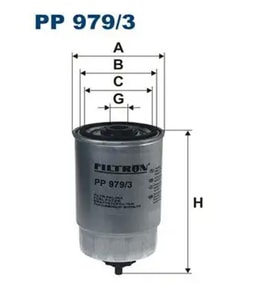 FILTRON PP9793 Yakit Filtresi 3192226910 319223E200