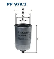 FILTRON PP9793 Yakit Filtresi 3192226910 319223E200