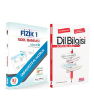 Farklı Sistem TYT Fizik ve AKM Dil Bilgisi Soru Bankası Seti 2 Kitap