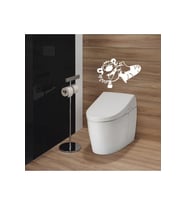 Banyo Sticker - Renkli Sticker-duvar Sticker-duvar Dekor