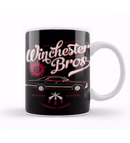 Supernatural Winchester Bros Kupa Bardak Porselen