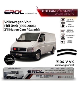 VOLKSWAGEN VOLT FİTİL ÜSTÜ (1995-2006) 2'Lİ MUGEN CAM RÜZGARLIĞI