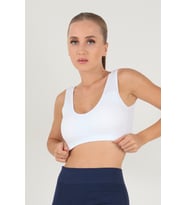 DoReMi Seamless Kaplı Spor Büstiyer (Beyaz)