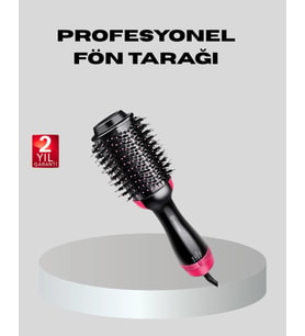 1200W Fön Tarağı – 3 Isı Ayarı, Negatif İyonlu, Hızlı ve Pürüzsüz Sonuç