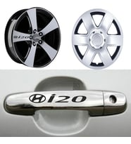 i20 Kapı Kolu Jant Sticker (10 Adet) Etiket Yapıştırma Z88