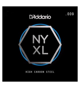 Daddario Nys009 Elektro Ve Akustik Tek Tel, E-(Mi), Yüksek Karbonlu Çelik