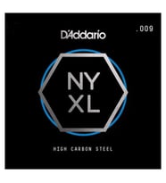 Daddario Nys009 Elektro Ve Akustik Tek Tel, E-(Mi), Yüksek Karbonlu Çelik