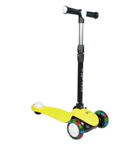 3+ Yaş Pro Scooter Sarı Işıklı 50 Kg Taşıma Kapasiteli