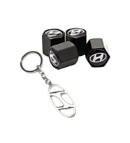 Hyundai Galloper Sibop Kapağı 4 Adet ve Krom Anahtarlık