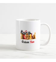 Kişiye Özel Tarih Öğretmeni Beyaz Kupa Bardak (3. Tasarım)