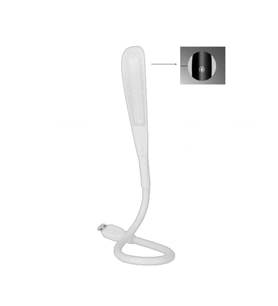 Usb Bağlantılı Dokunmatikli Led Kitap Okuma Masa Lambası Beyaz