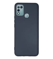 Durukar® İnfinix Hot 10 Play Kılıf Nano içi Kadife Silikon - Lacivert