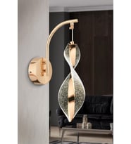 İstanbul Avize Aplik Mars Gold Ledli Lüx Modern Aplik