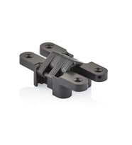 Siyah Gizli Akordiyon Kapı Menteşesi 95 X 19 mm