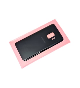 Tkgz Samsung Galaxy S9 Arka Pil Batarya Kapağı (CAM) SİYAH