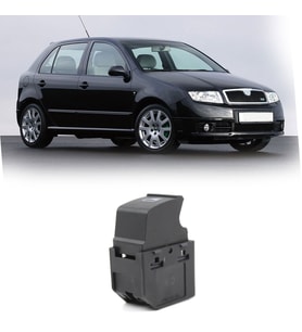 SKODA OCTAVİA 1999-2008 CAM AÇMA DÜĞMESİ TEK ÖN SAĞ