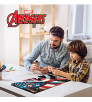 Captain America 300 Parça Puzzle 35584 - Metal Kutu