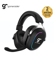 GameRaider Clarity RGB Stereo Kablosuz Gaming Kulaklık – 2 Yıl Birebir Değişim Garantili