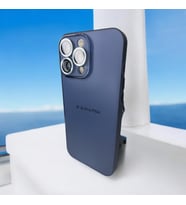 İPHONE 16 Pro Max mavi Renk Lens Korumalı Kaliteli Silikon Telefon Kılıfı