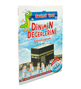 Sevimli Tırtıl ile Dinimin Değerlerini Öğreniyorum - Tuğba Bozcan (Çok Renkli)