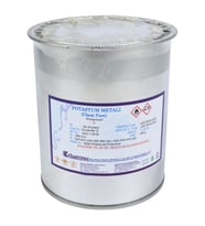 POTASYUM METALİ (250 G, BLOKLAR HALİNDE, HİDROKARBON İÇİNDE)