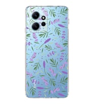 PrintiFy Xiaomi Redmi Note 12 4G ile Uyumlu 1mm Slim Fit Water Color 3 Baskılı Şeffaf  Kılıf