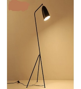 RİOLİGHT RETRO HAREKETLİ BAŞLIK MAFSALLI METAL LAMBADER (Siyah)